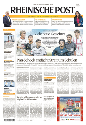 Cover of Rheinische Post Duisburg