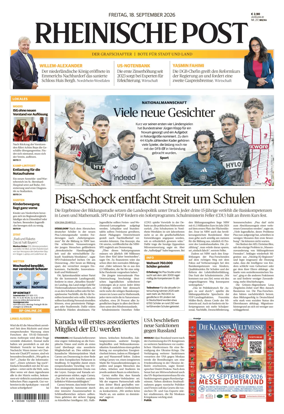 Cover of Rheinische Post - Xanten and Moers