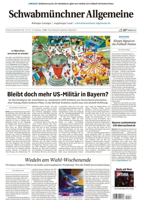 Cover of Schwabmunchner Allgemeine