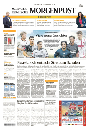 Cover of Solinger Bergische Morgenpost/Remscheid