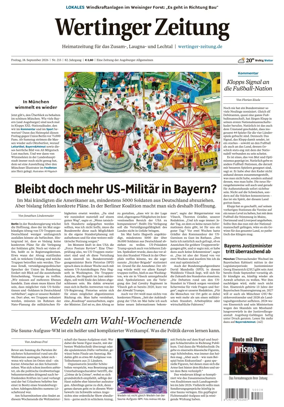 Cover of Wertinger Zeitung