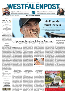 Cover of Westfalenpost (Balve)