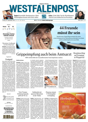 Cover of Westfalenpost (Hagen Hohenlimburg)