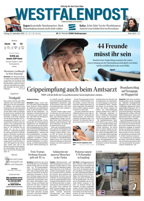 Cover of Westfalenpost (Olpe)