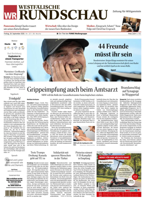 Cover of Westfalische Rundschau (Bad Berleburg Wittgenstein)