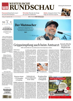Cover of Westfalische Rundschau (Dortmund-Sud II)