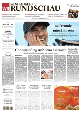 Cover of Westfalische Rundschau (Wetter)
