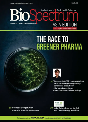 Cover of BioSpectrum Asia