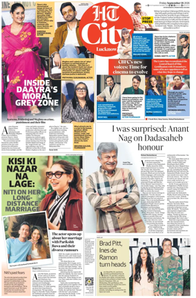 Cover of Hindustan Times (Lucknow) - Live