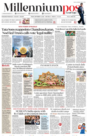 Cover of Millennium Post