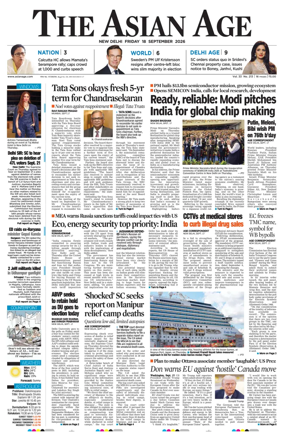 Cover of The Asian Age