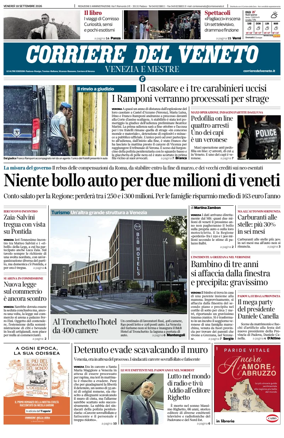 Cover of Corriere del Veneto (Venezia e Mestre)