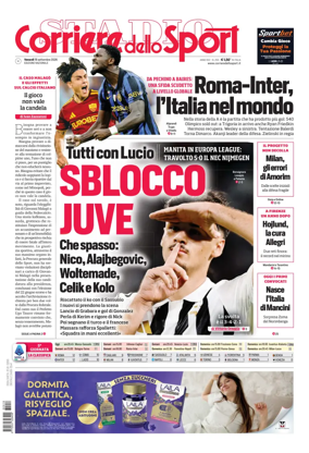 Cover of Corriere dello Sport (Nazionale)