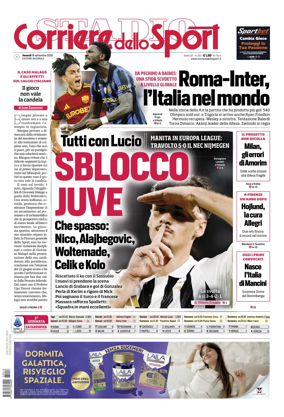 Cover of Corriere dello Sport