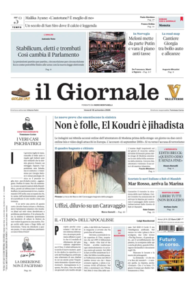 Cover of Il Giornale (Italy)