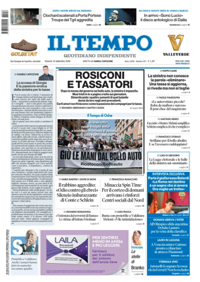 Cover of Il Tempo (Nazionale)