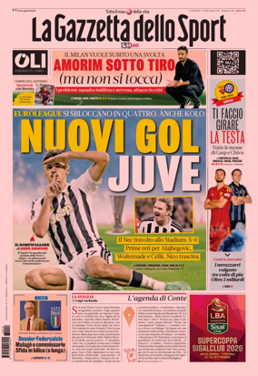 Cover of La Gazzetta dello Sport - Milano