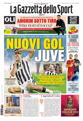 Cover of La Gazzetta dello Sport - Roma