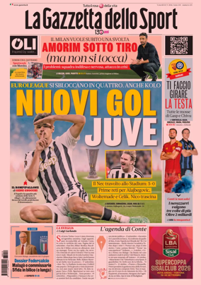 Cover of La Gazzetta dello Sport