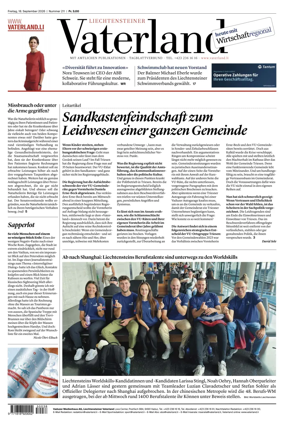Cover of Liechtensteiner Vaterland
