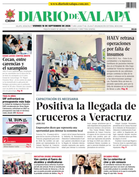 Cover of Diario de Xalapa