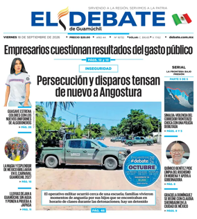Cover of El Debate de Guamuchil
