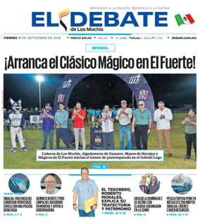 Cover of El Debate de Los Mochis