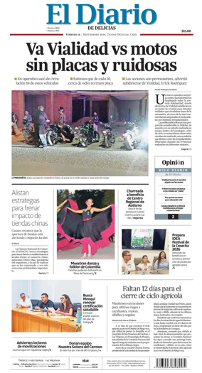Cover of El Diario de Delicias