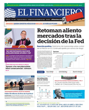 Cover of El Financiero