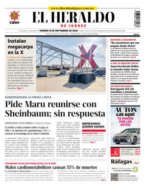 Cover of El Heraldo de Juarez