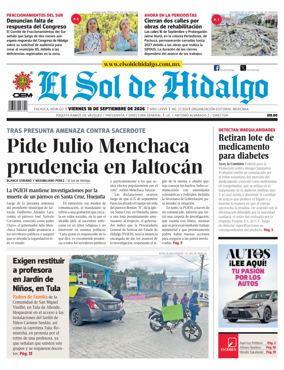 Cover of El Sol de Hidalgo