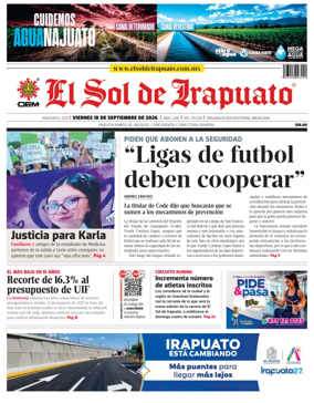 Cover of El Sol de Irapuato