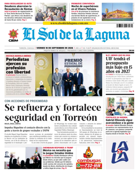 Cover of El Sol de la Laguna