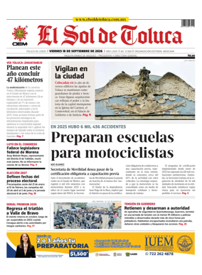 Cover of El Sol de Toluca