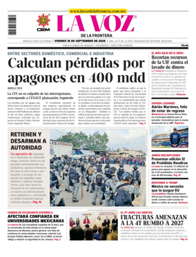 Cover of La Voz de la Frontera