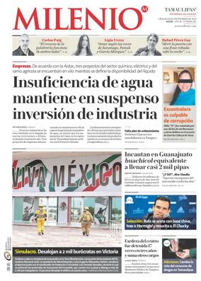 Cover of Milenio Tamaulipas