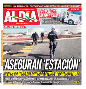 Cover of Periodico Al Dia (Salamanca)