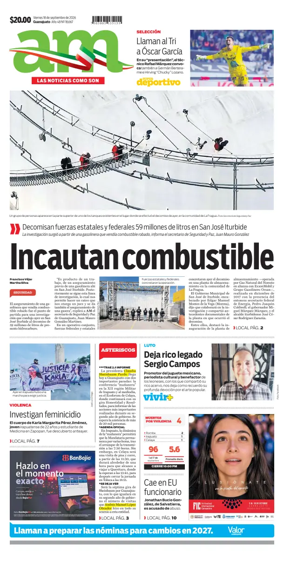 Cover of Periodico AM (Leon)