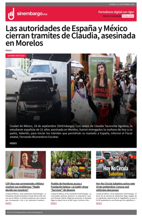 Cover of Sin Embargo destacadas