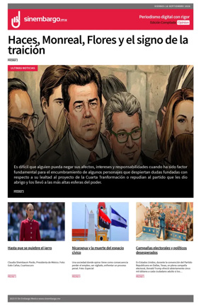 Cover of Sin Embargo Opinion
