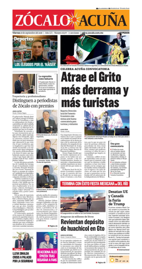 Cover of Zocalo Acuna