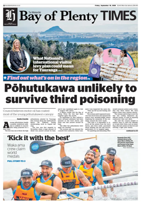 Cover of Bay of Plenty Times