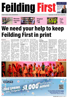 Cover of Feilding First
