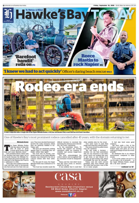 Cover of Hawke's Bay Today