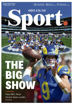 Cover of Otago Daily Times-Sports