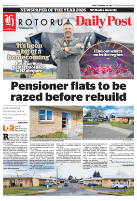 Cover of Rotorua Daily Post