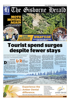Cover of The Gisborne Herald