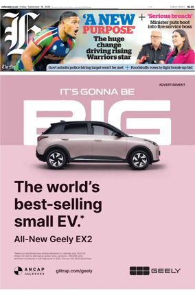 Cover of The New Zealand Herald