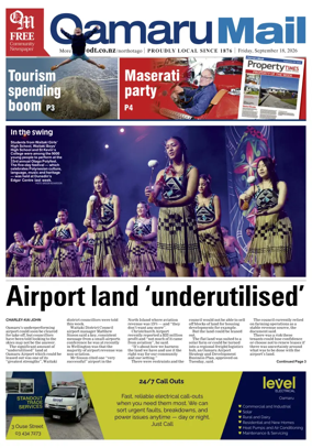 Cover of The Oamaru Mail