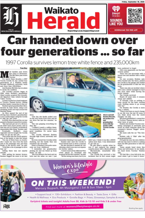 Cover of Waikato Herald